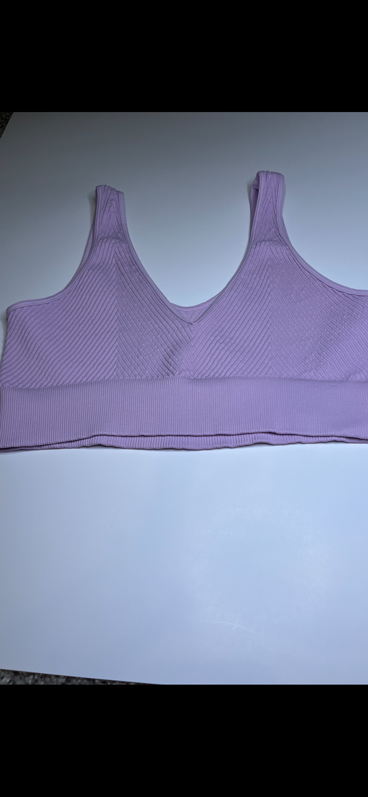 Seamless Reversable Bra in Orchid